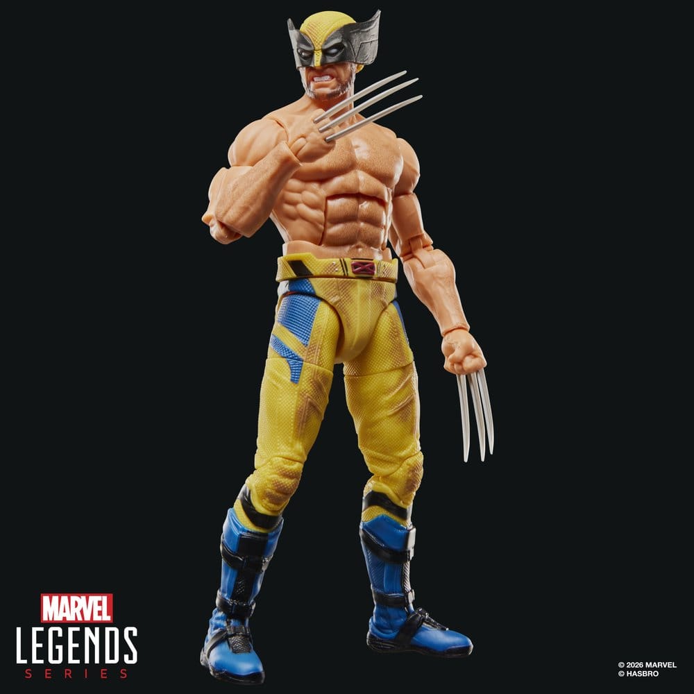 🧪 LAB | SU ORDINAZIONE Deadpool & Wolverine Marvel Legends Action Figure Wolverine 15 cm