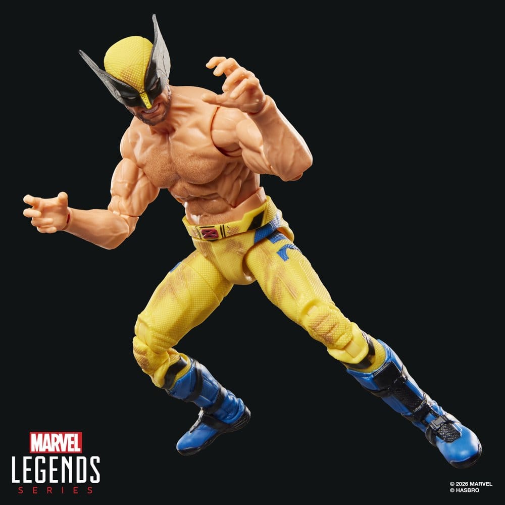 🧪 LAB | SU ORDINAZIONE Deadpool & Wolverine Marvel Legends Action Figure Wolverine 15 cm
