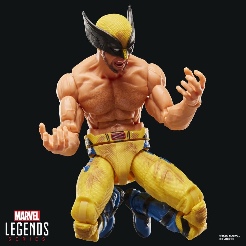 🧪 LAB | SU ORDINAZIONE Deadpool & Wolverine Marvel Legends Action Figure Wolverine 15 cm
