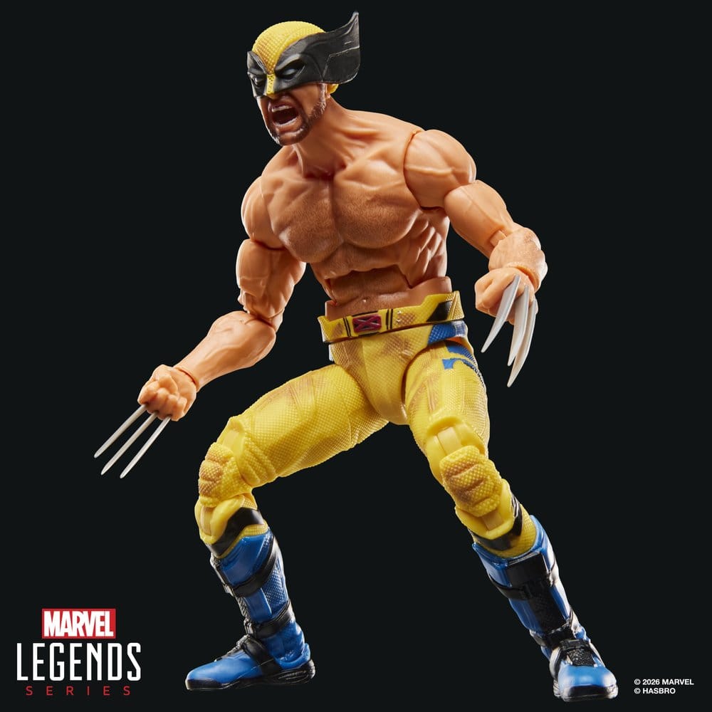 🧪 LAB | SU ORDINAZIONE Deadpool & Wolverine Marvel Legends Action Figure Wolverine 15 cm