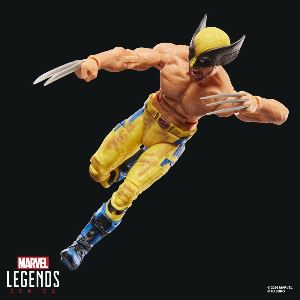 🧪 LAB | SU ORDINAZIONE Deadpool & Wolverine Marvel Legends Action Figure Wolverine 15 cm