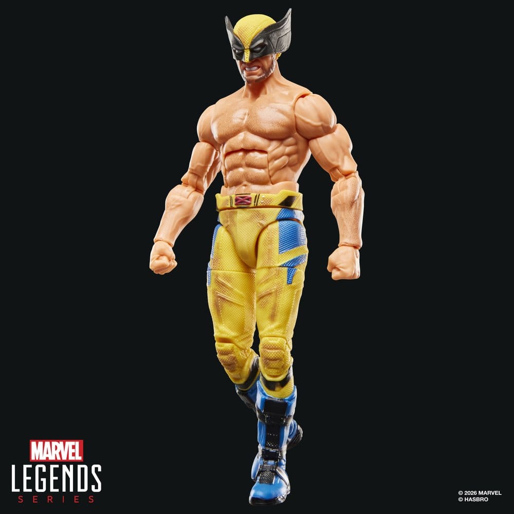 🧪 LAB | SU ORDINAZIONE Deadpool & Wolverine Marvel Legends Action Figure Wolverine 15 cm