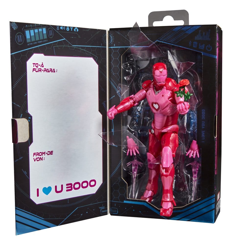 🧪 LAB | SU ORDINAZIONE Marvel Legends Action Figure I Love You 3000 Iron Man 15 cm