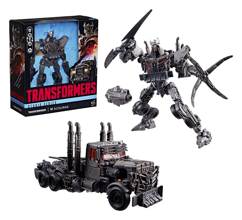 🧪 LAB | SU ORDINAZIONE Transformers: Rise of the Beasts Studio Series Leader Class Action Figure Scourge 22 cm