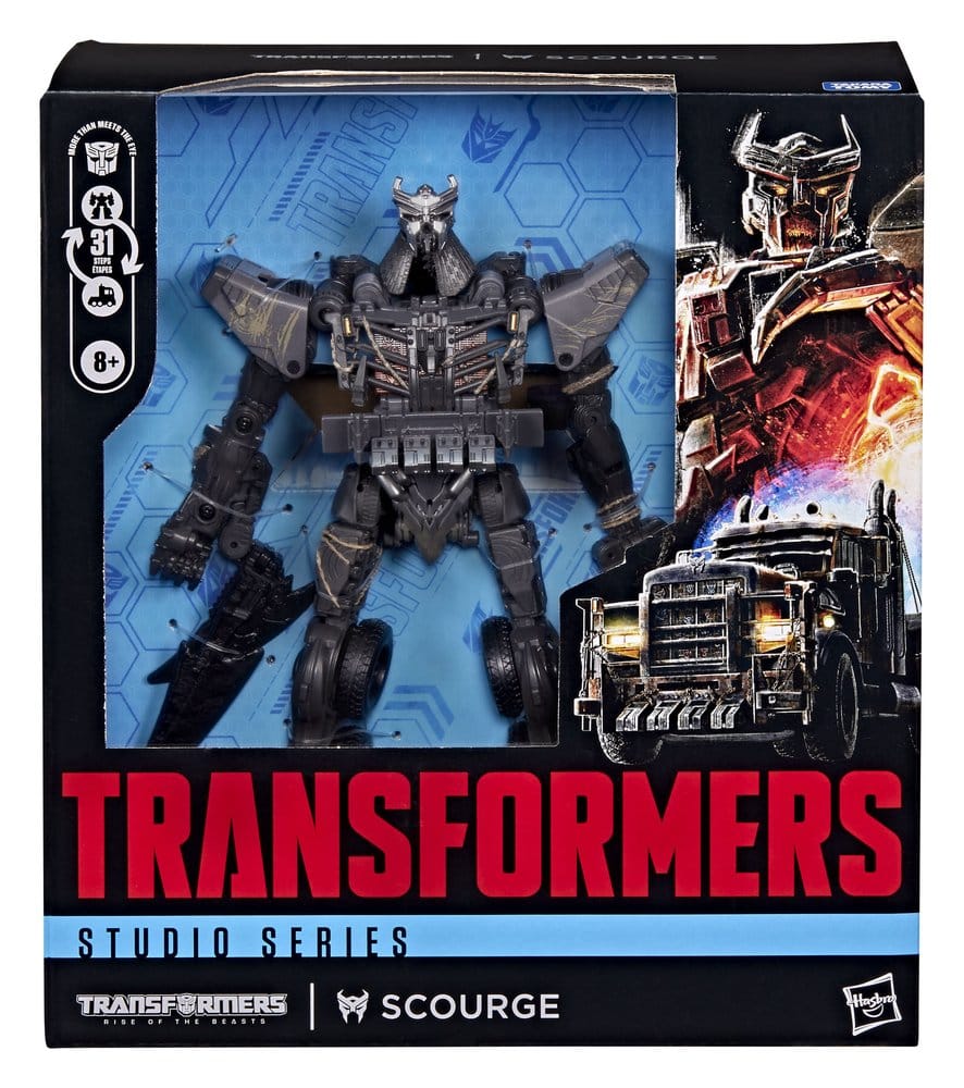 🧪 LAB | SU ORDINAZIONE Transformers: Rise of the Beasts Studio Series Leader Class Action Figure Scourge 22 cm