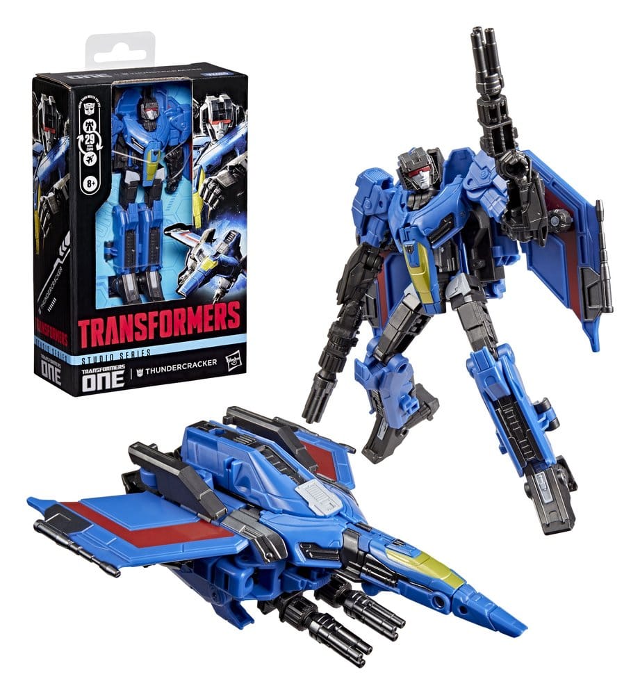 🧪 LAB | SU ORDINAZIONE Transformers One Studio Series Deluxe Class Action Figure Thundercracker 13 cm
