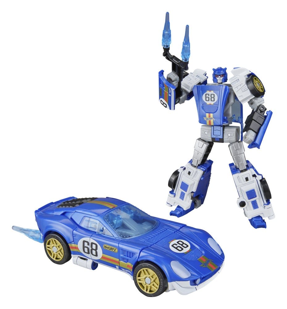 🧪 LAB | SU ORDINAZIONE Transformers x Hot Wheels Collaborative Deluxe Class Action Figure El Segundo Coupe 13 cm