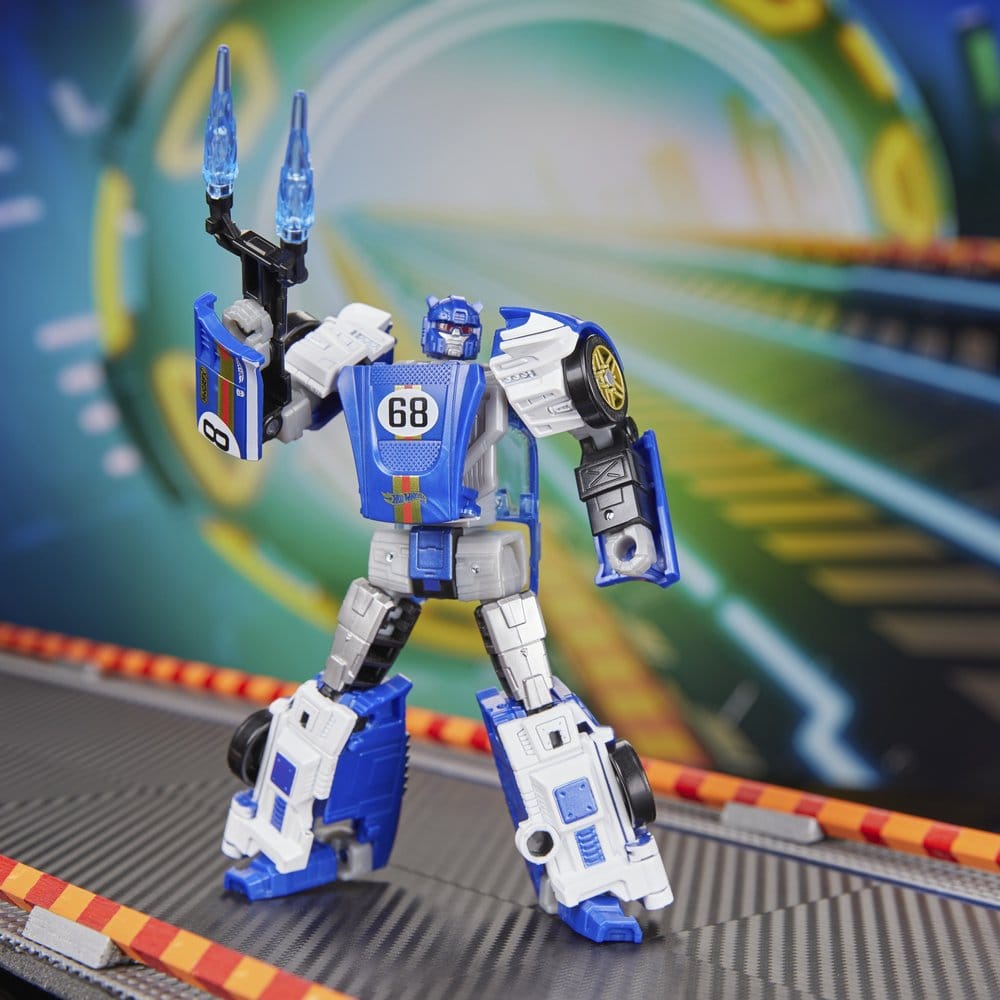 🧪 LAB | SU ORDINAZIONE Transformers x Hot Wheels Collaborative Deluxe Class Action Figure El Segundo Coupe 13 cm