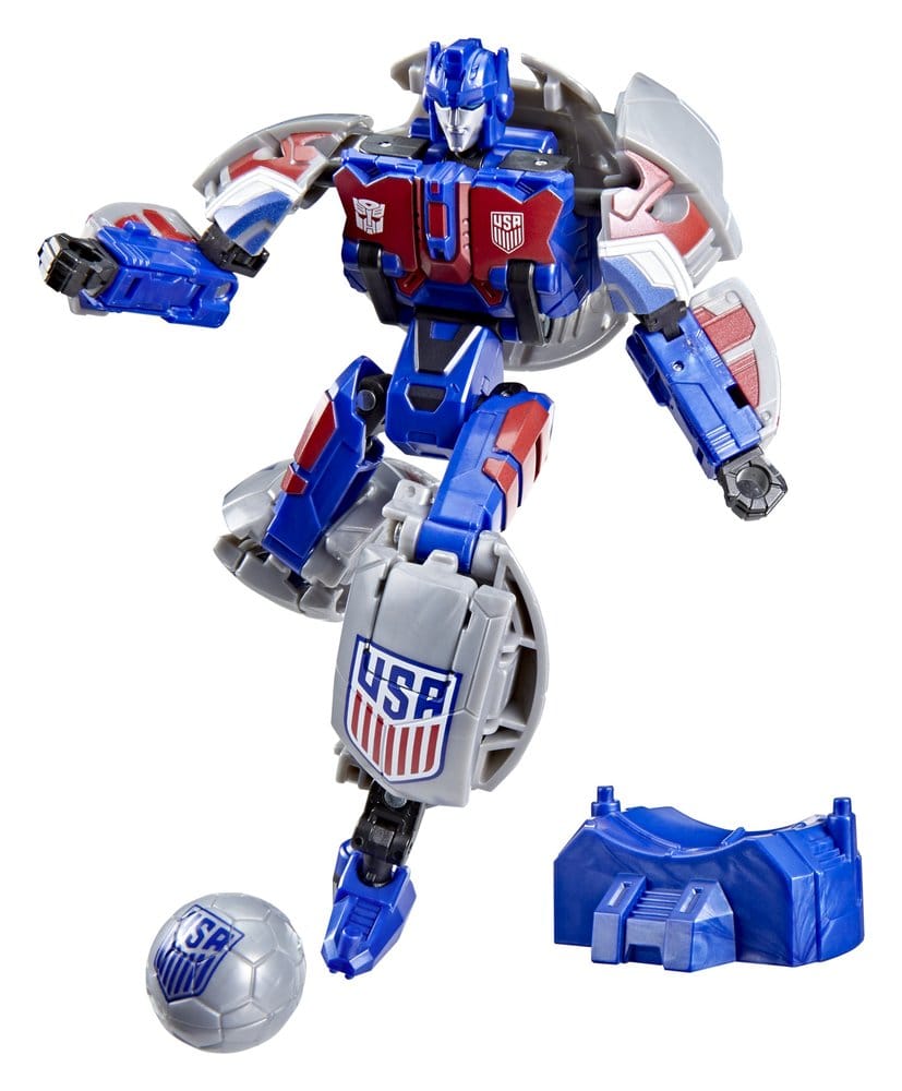 🧪 LAB | SU ORDINAZIONE Transformers x US Soccer Federation Action Figure Breakaway 14 cm