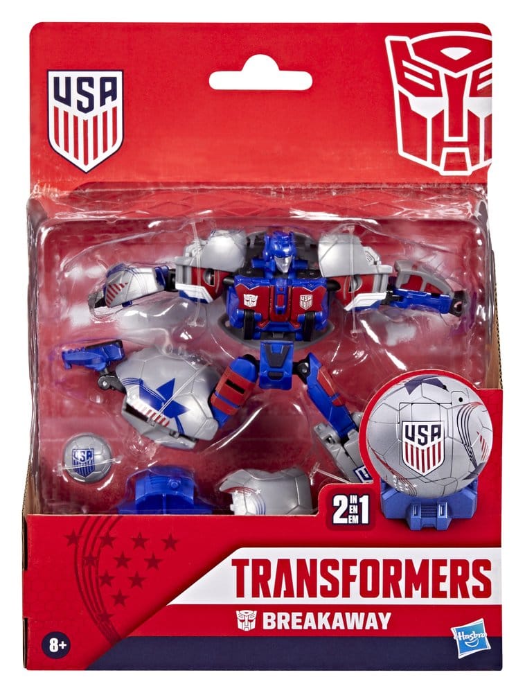 🧪 LAB | SU ORDINAZIONE Transformers x US Soccer Federation Action Figure Breakaway 14 cm