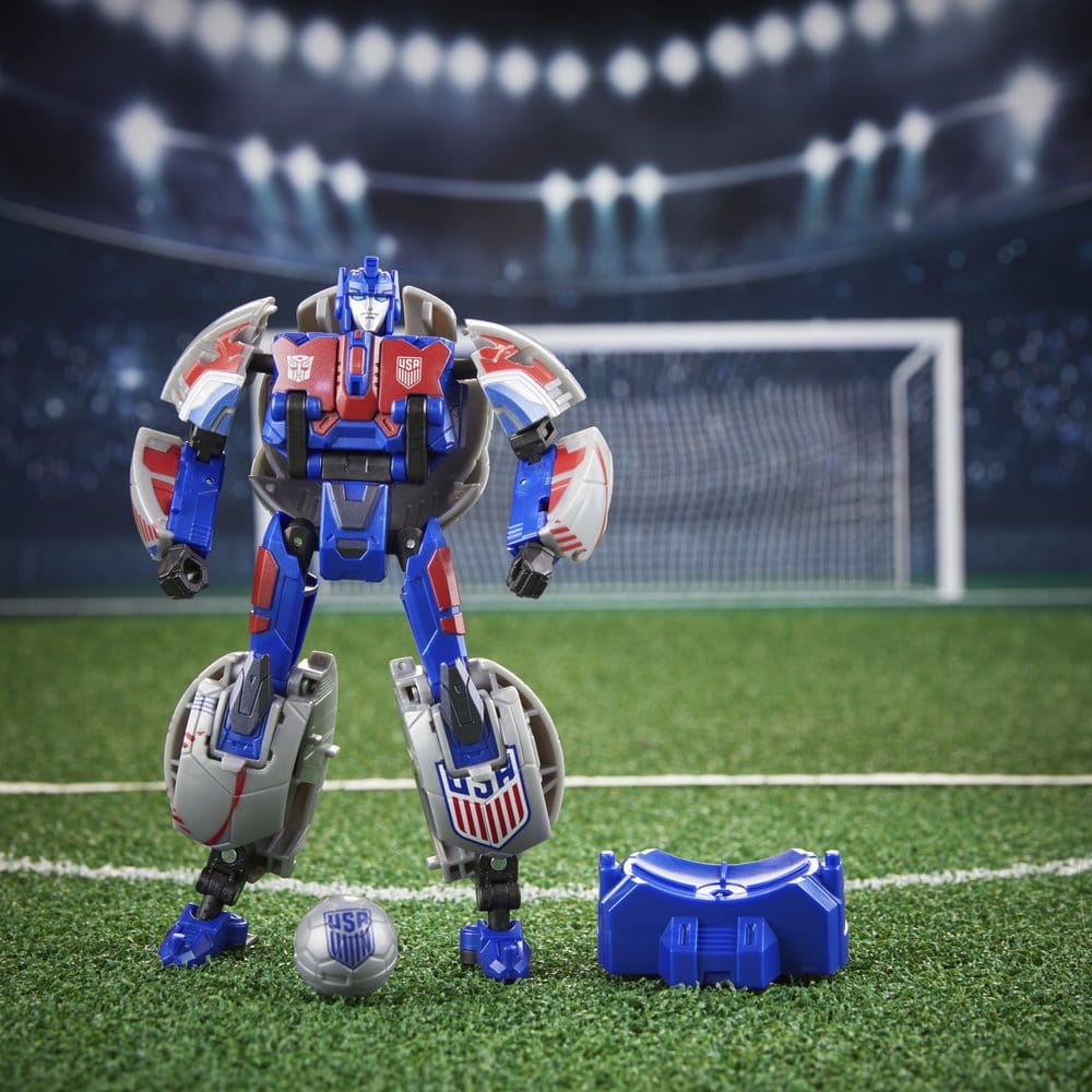 🧪 LAB | SU ORDINAZIONE Transformers x US Soccer Federation Action Figure Breakaway 14 cm