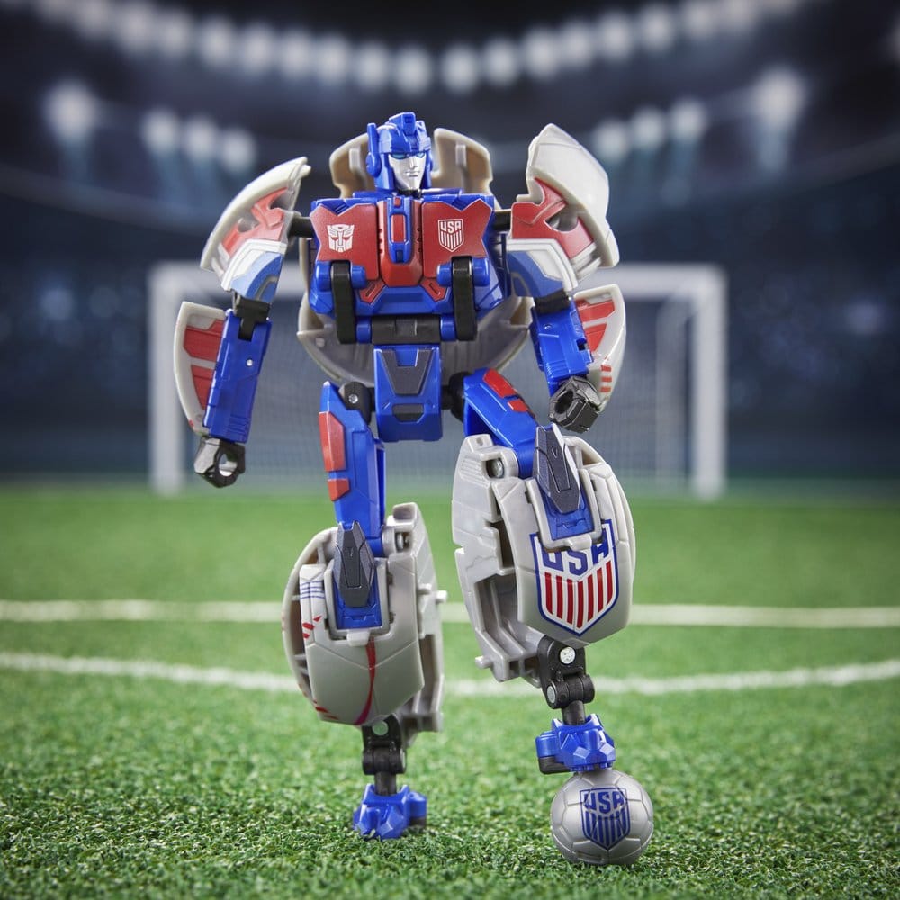 🧪 LAB | SU ORDINAZIONE Transformers x US Soccer Federation Action Figure Breakaway 14 cm