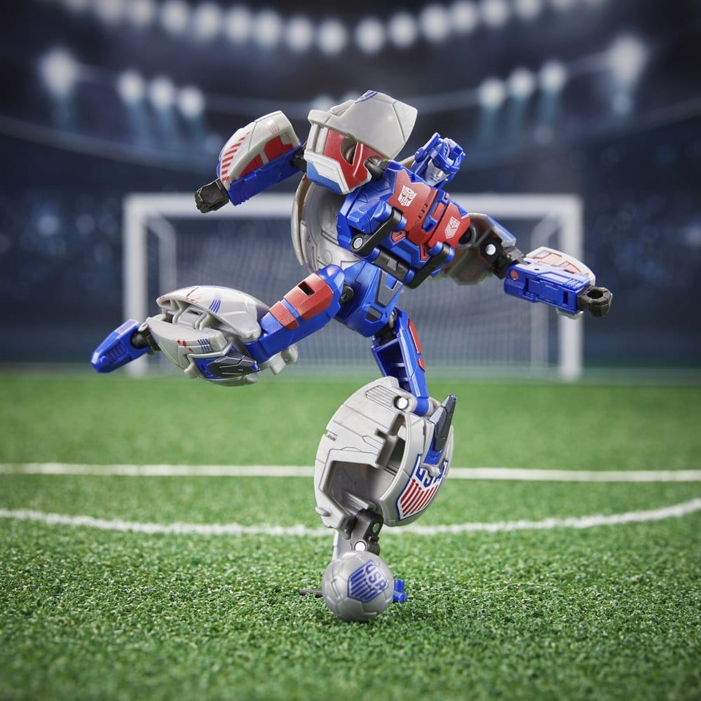 🧪 LAB | SU ORDINAZIONE Transformers x US Soccer Federation Action Figure Breakaway 14 cm