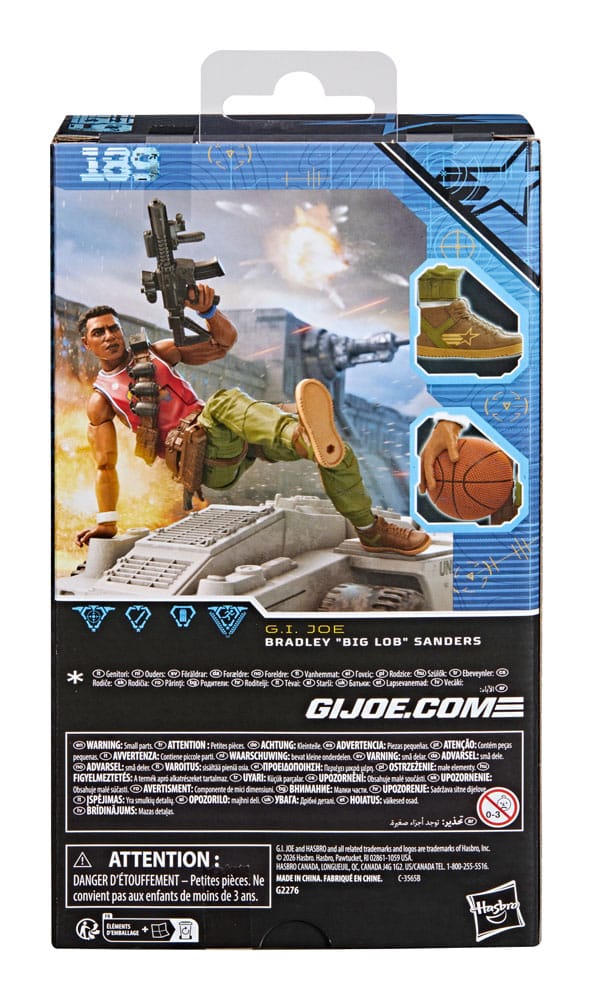 🧪 LAB | SU ORDINAZIONE G.I. Joe Classified Series Action Figure Bradley "Big Lob" Sanders 15 cm