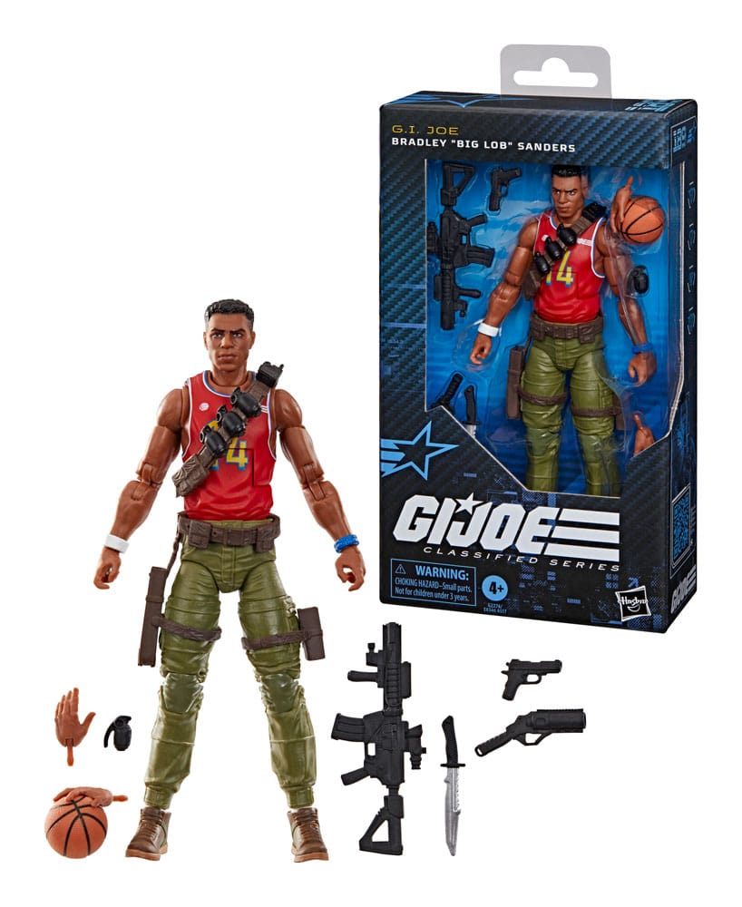 🧪 LAB | SU ORDINAZIONE G.I. Joe Classified Series Action Figure Bradley "Big Lob" Sanders 15 cm
