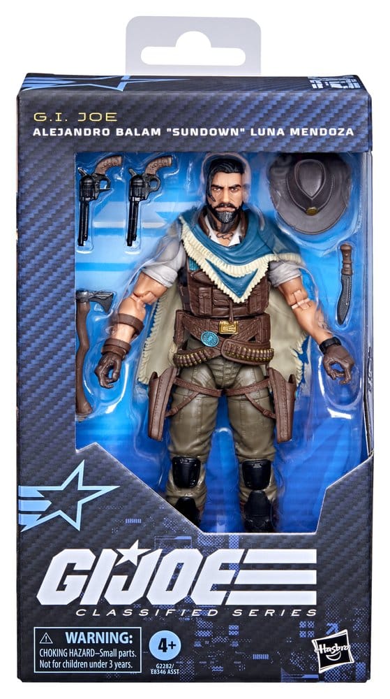🧪 LAB | SU ORDINAZIONE G.I. Joe Classified Series Action Figure #200 Alejandro Balam "Sundown" Luna Mendoza 15 cm
