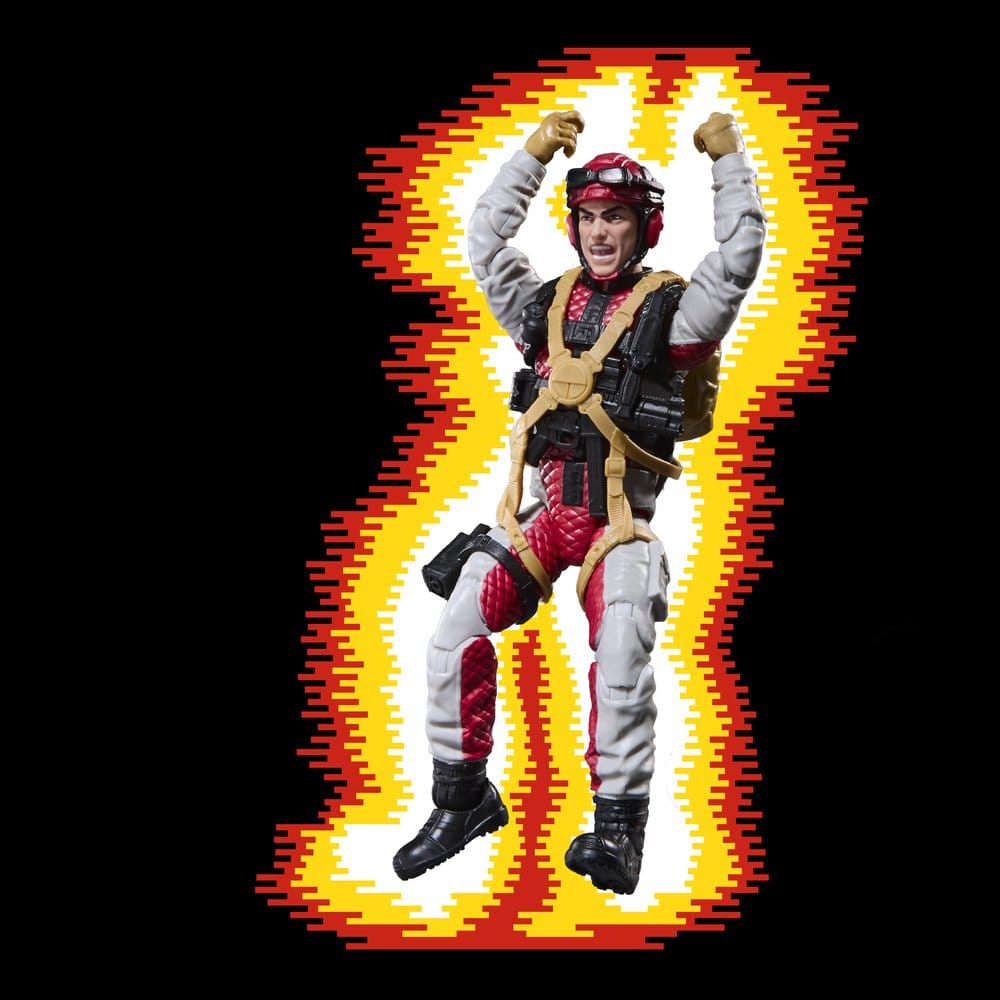 🧪 LAB | PREORDINE+ 12/2026 GI Joe Classified Series Retro Action Figure David "Crazylegs" Thomas 15 cm