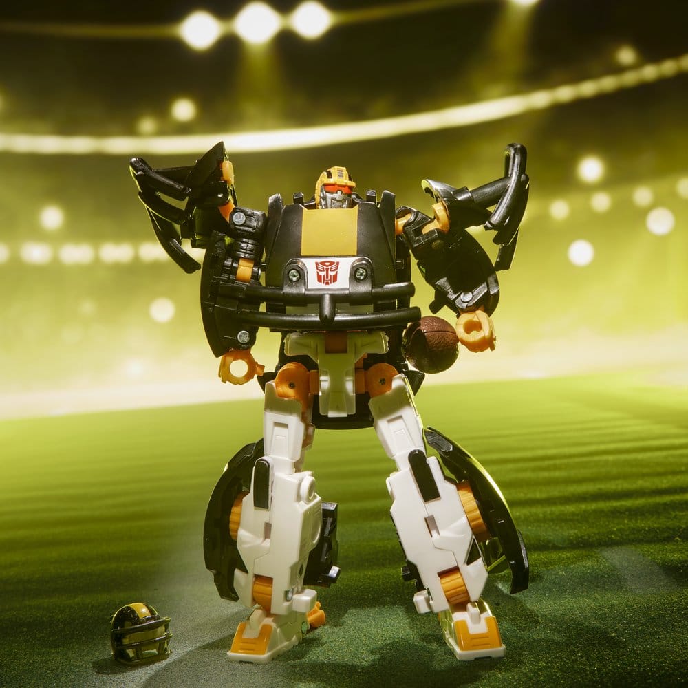 🧪 LAB | SU ORDINAZIONE Transformers x NFL Action Figure Pittsburgh Steelers: Steelsmash 14 cm