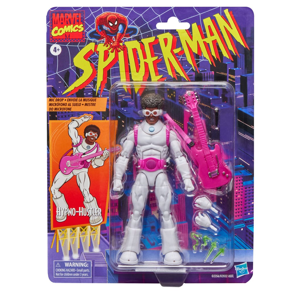 🧪 LAB | SU ORDINAZIONE Spider-Man Marvel Legends Retro Action Figure Hypno-Hustler 15 cm