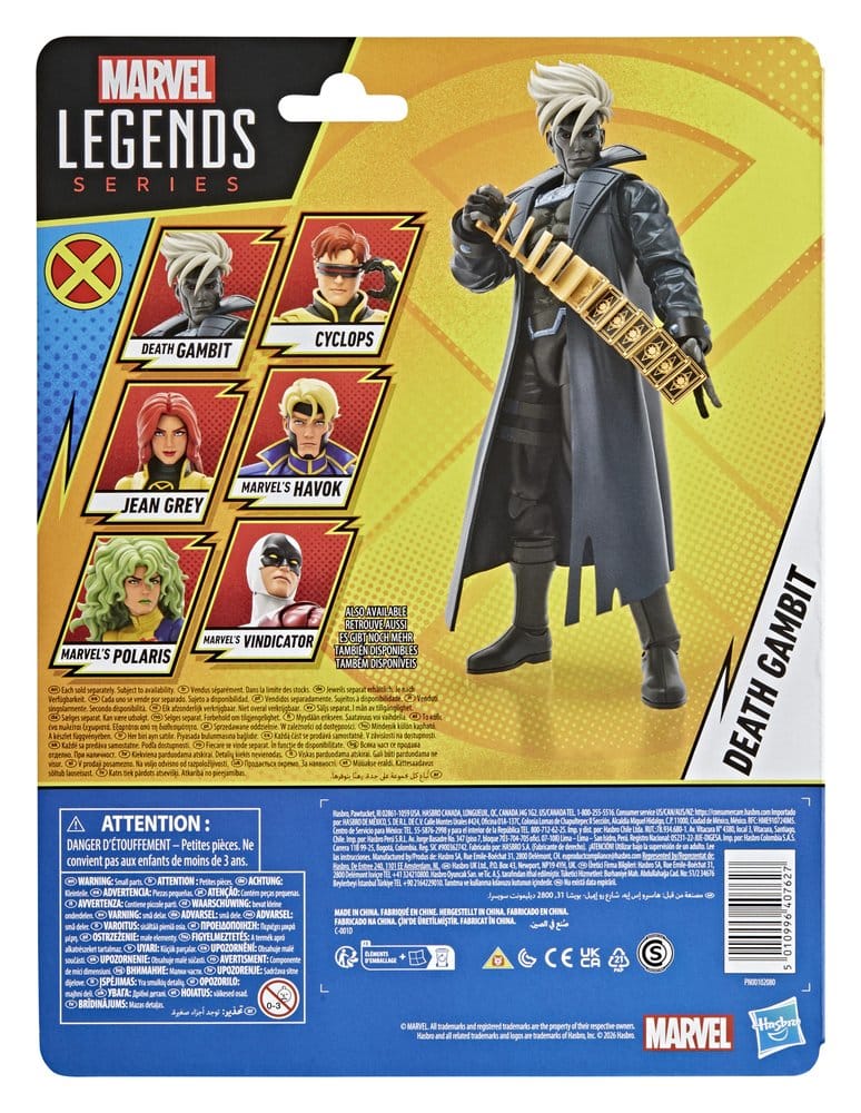 🧪 LAB | PREORDINE+ 01/2027 X-Men '97 Marvel Legends Action Figure Death Gambit 15 cm