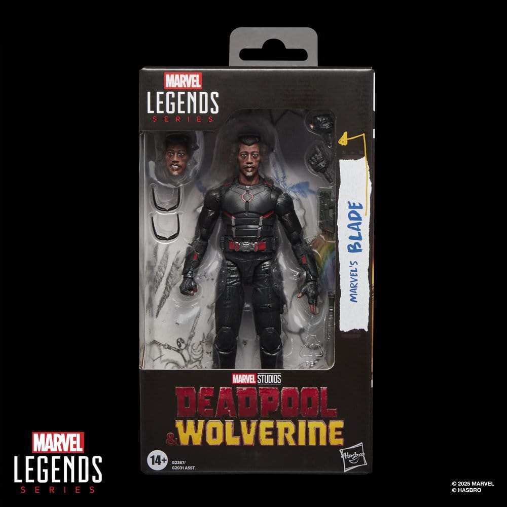 🧪 LAB | SU ORDINAZIONE Deadpool & Wolverine Marvel Legends Action Figure Marvel's Blade 15 cm