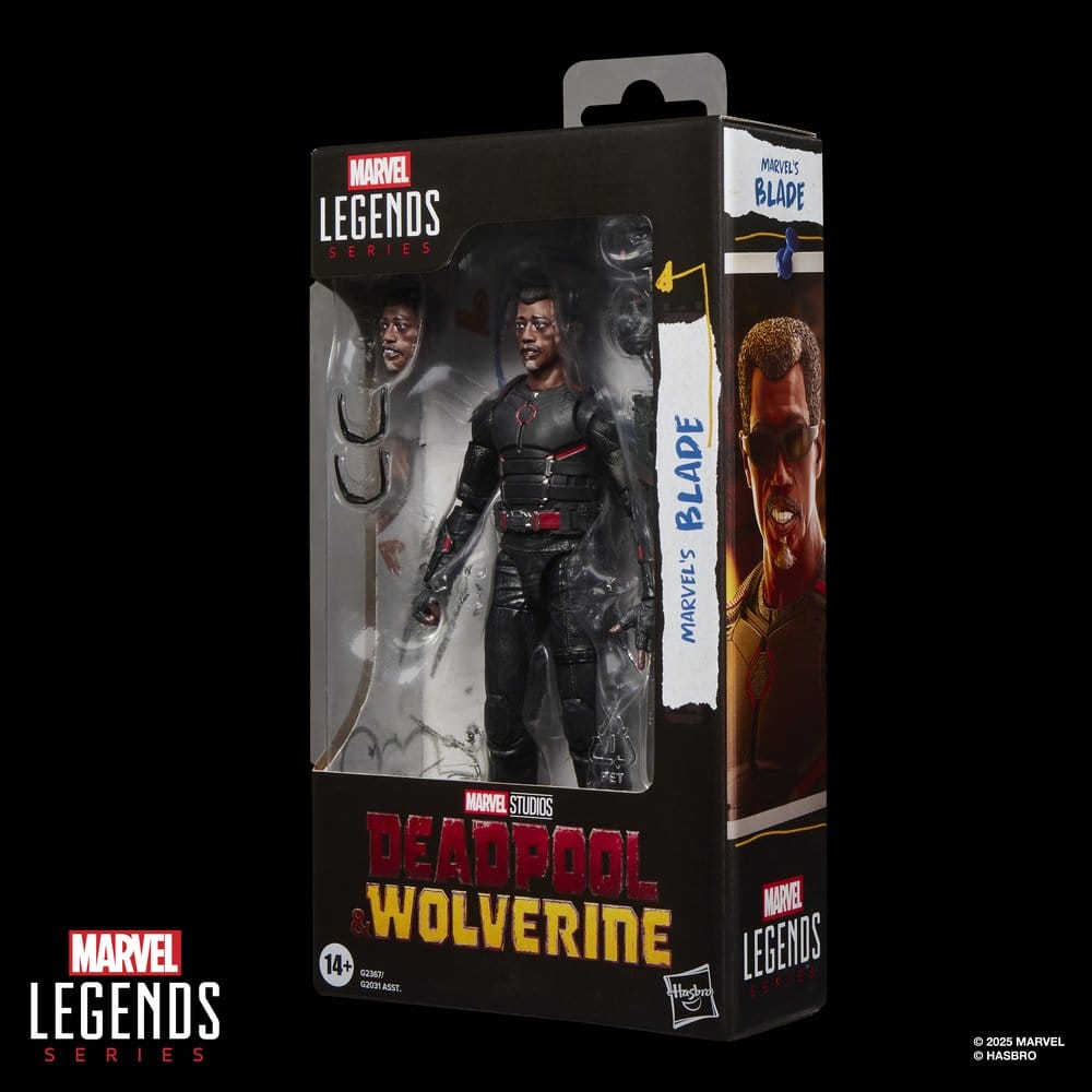 🧪 LAB | SU ORDINAZIONE Deadpool & Wolverine Marvel Legends Action Figure Marvel's Blade 15 cm