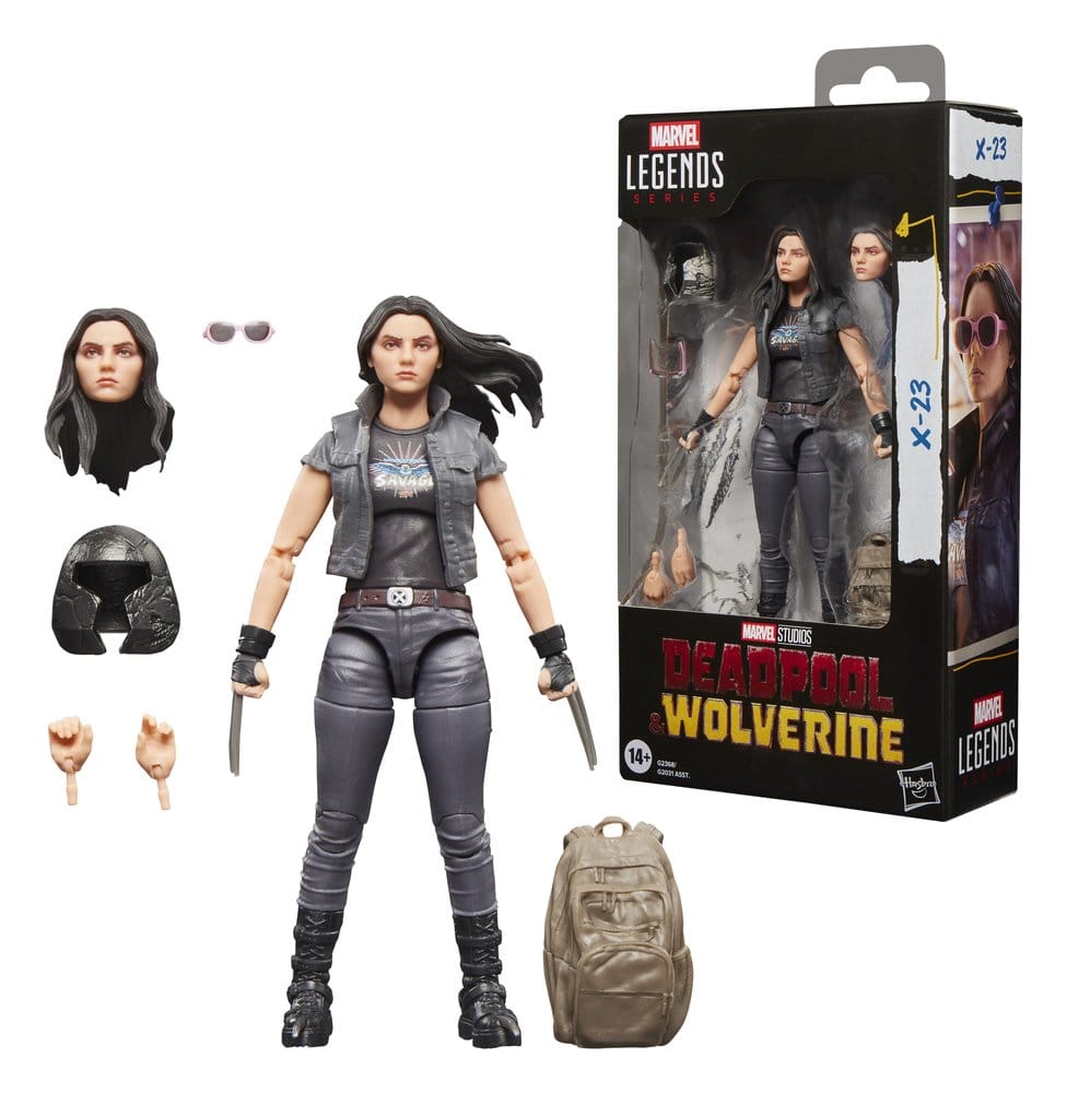 🧪 LAB | SU ORDINAZIONE Deadpool & Wolverine Marvel Legends Action Figure X.23 15 cms