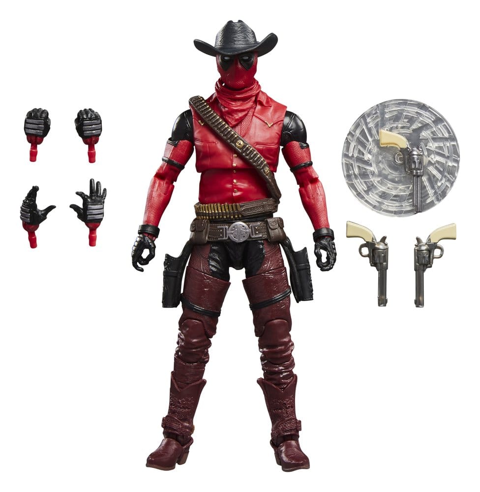 🧪 LAB | SU ORDINAZIONE Deadpool & Wolverine Marvel Legends Action Figure Cowboypool 15 cm