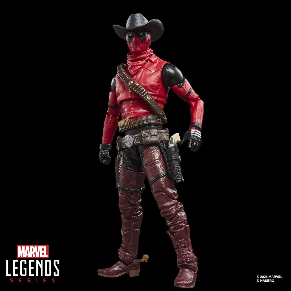 🧪 LAB | SU ORDINAZIONE Deadpool & Wolverine Marvel Legends Action Figure Cowboypool 15 cm