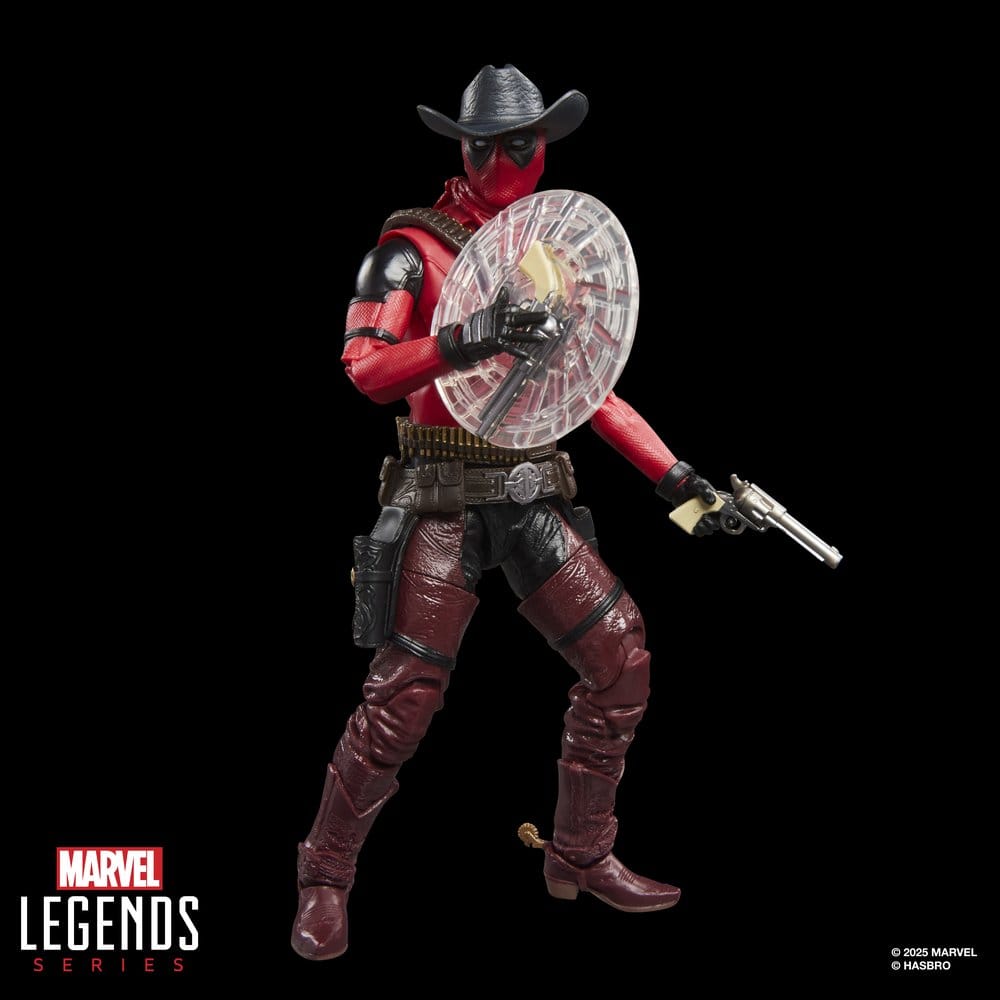 🧪 LAB | SU ORDINAZIONE Deadpool & Wolverine Marvel Legends Action Figure Cowboypool 15 cm
