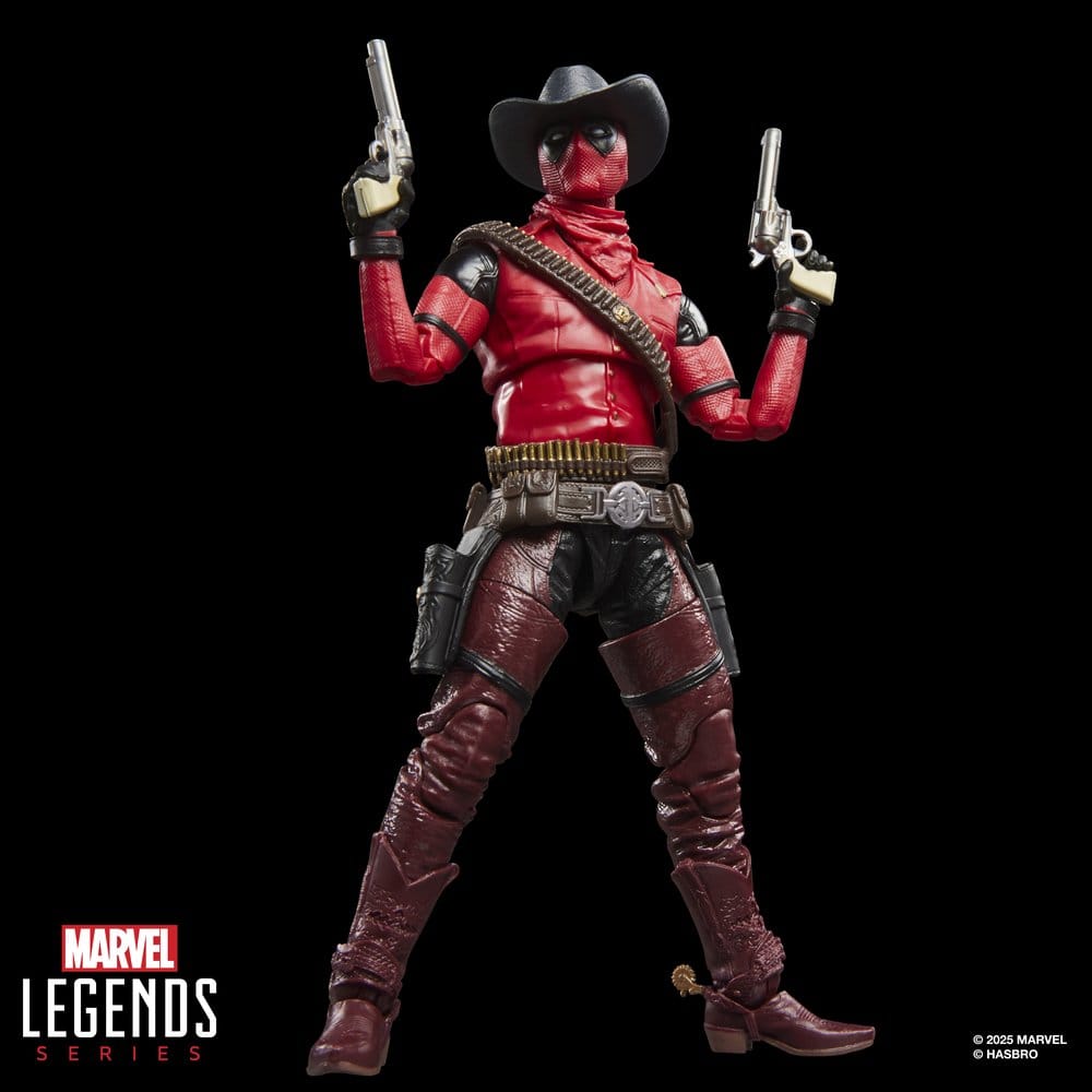 🧪 LAB | SU ORDINAZIONE Deadpool & Wolverine Marvel Legends Action Figure Cowboypool 15 cm