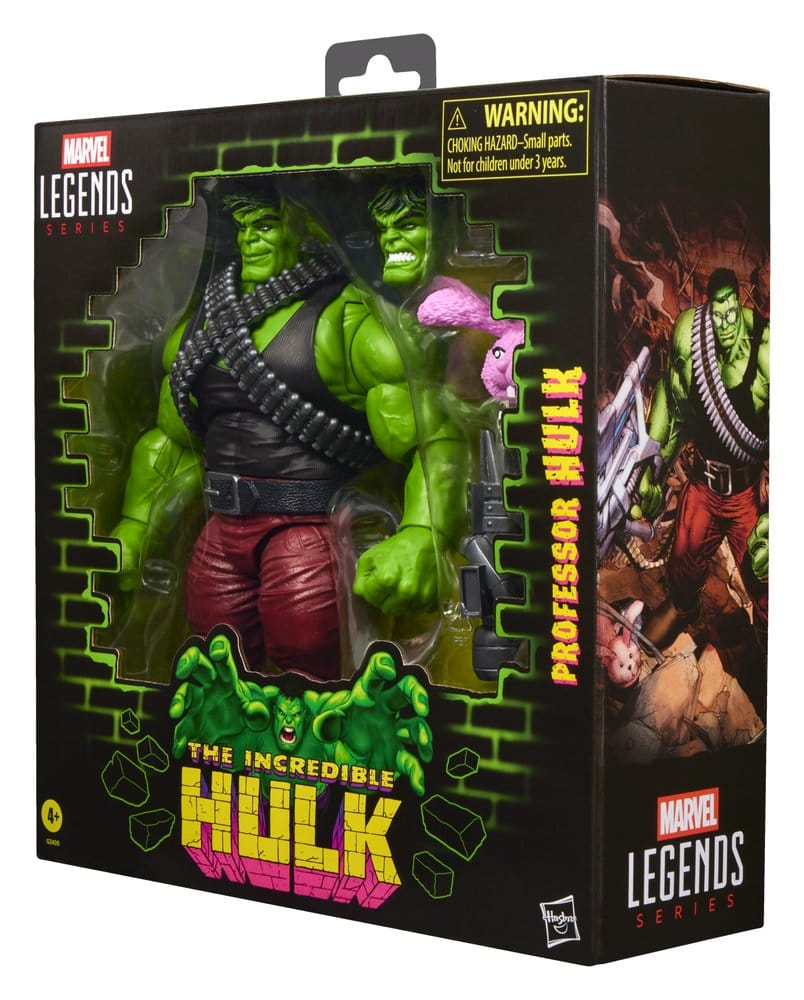 🧪 LAB | SU ORDINAZIONE The Incredible Hulk Marvel Legends Action Figure Professor Hulk 15 cm
