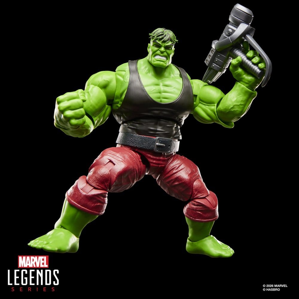 🧪 LAB | SU ORDINAZIONE The Incredible Hulk Marvel Legends Action Figure Professor Hulk 15 cm