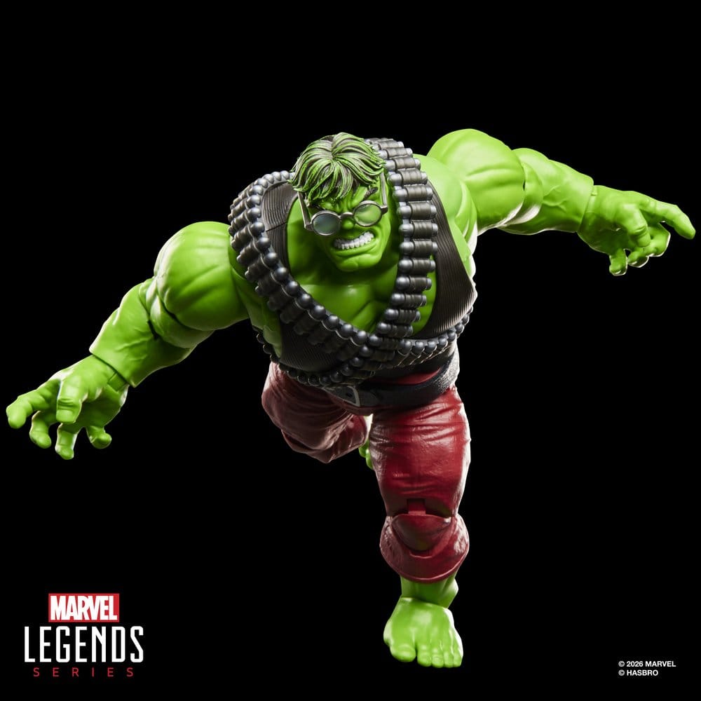 🧪 LAB | SU ORDINAZIONE The Incredible Hulk Marvel Legends Action Figure Professor Hulk 15 cm