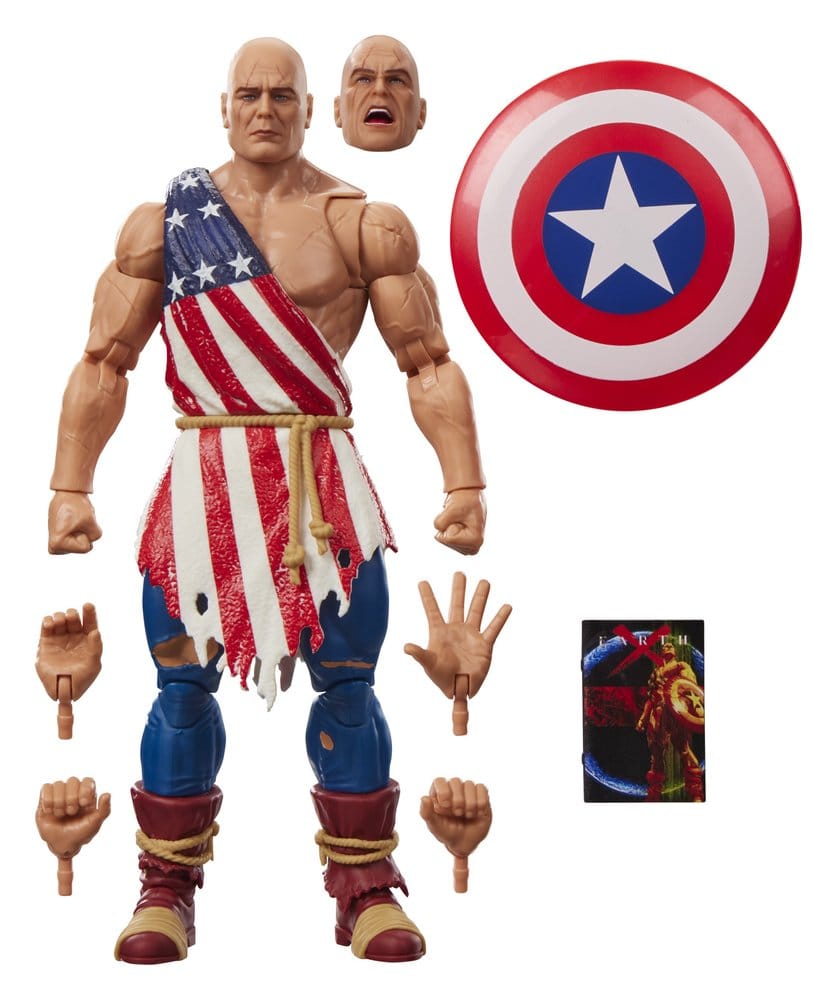 🧪 LAB | PREORDINE+ 02/2027 Earth X Marvel Legends Action Figure Captain America 15 cm