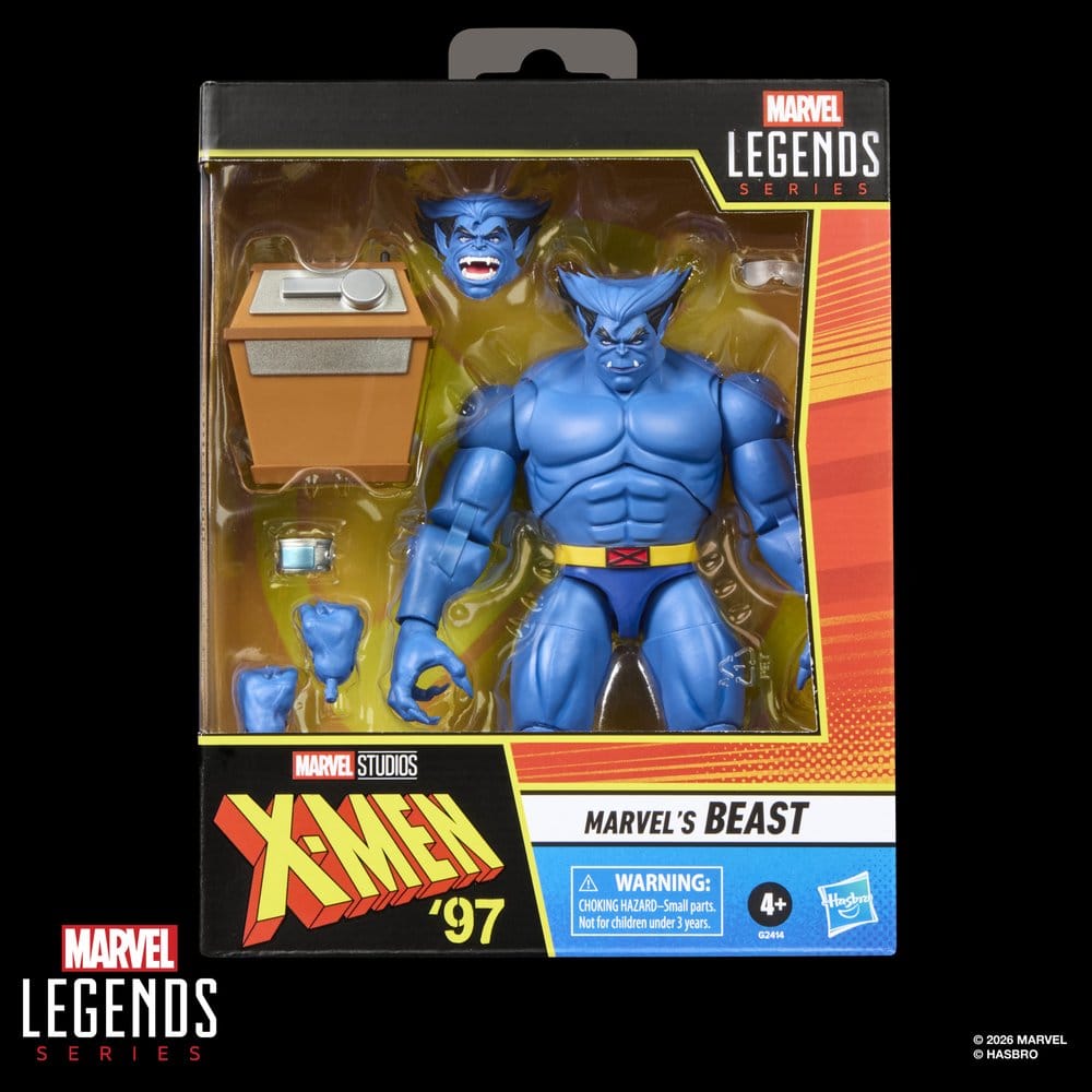 🧪 LAB | PREORDINE+ 02/2027 X-Men '97 Marvel Legends Action Figure Marvel's Beast 15 cm