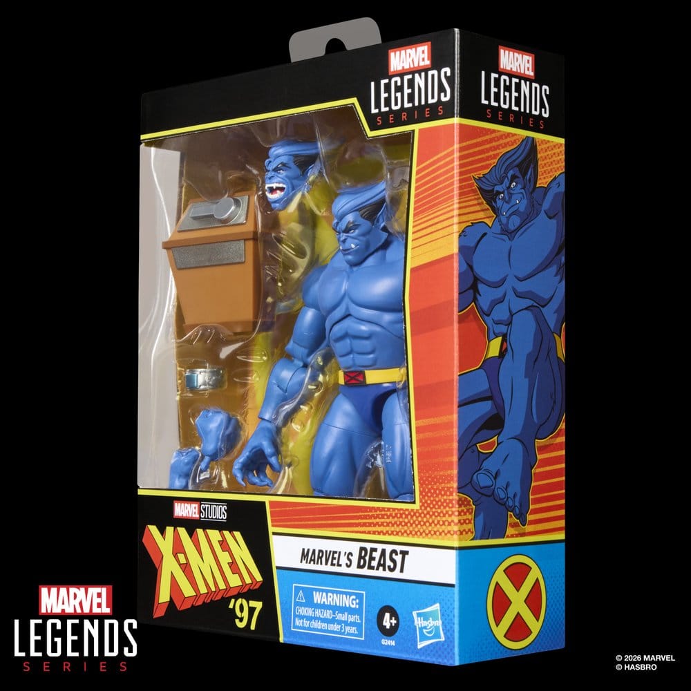 🧪 LAB | PREORDINE+ 02/2027 X-Men '97 Marvel Legends Action Figure Marvel's Beast 15 cm