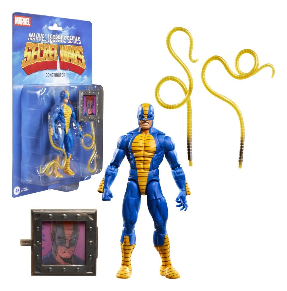 🧪 LAB | SU ORDINAZIONE Secret Wars Marvel Legends Action Figure Constrictor 15 cm