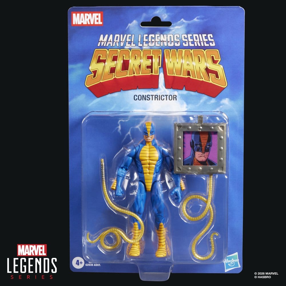 🧪 LAB | SU ORDINAZIONE Secret Wars Marvel Legends Action Figure Constrictor 15 cm
