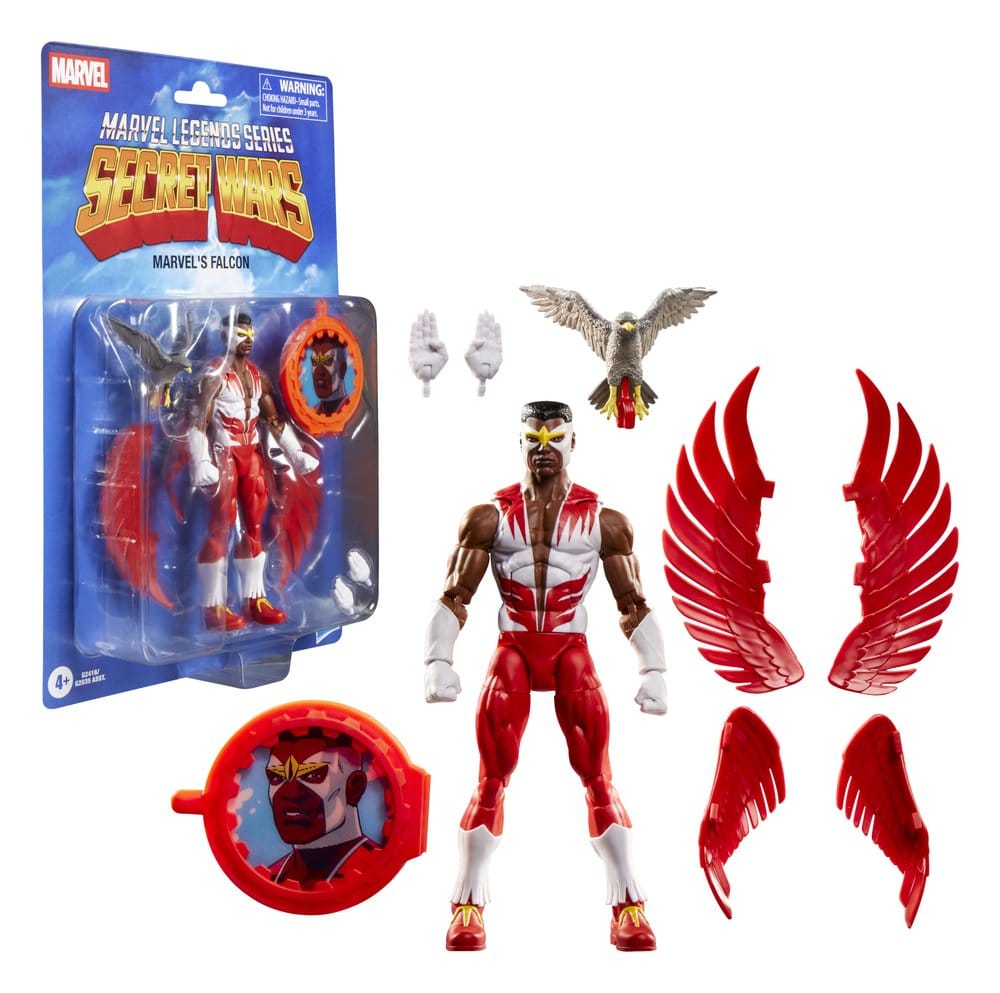🧪 LAB | SU ORDINAZIONE Secret Wars Marvel Legends Action Figure Marvel's Falcon 15 cm
