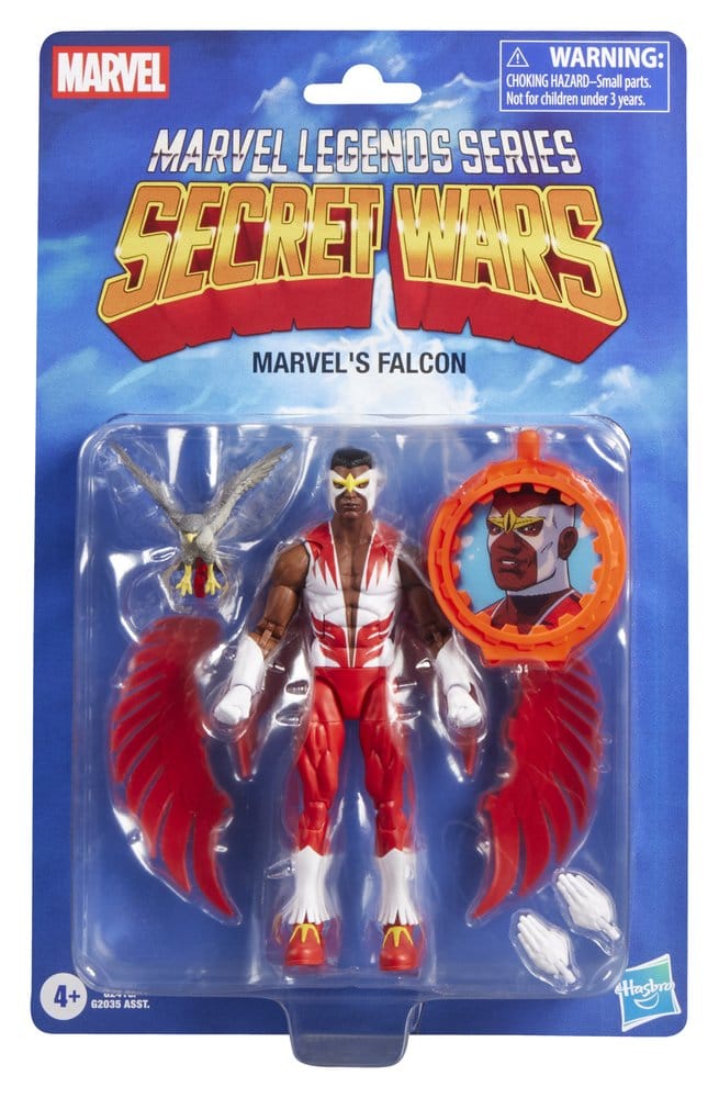 🧪 LAB | SU ORDINAZIONE Secret Wars Marvel Legends Action Figure Marvel's Falcon 15 cm