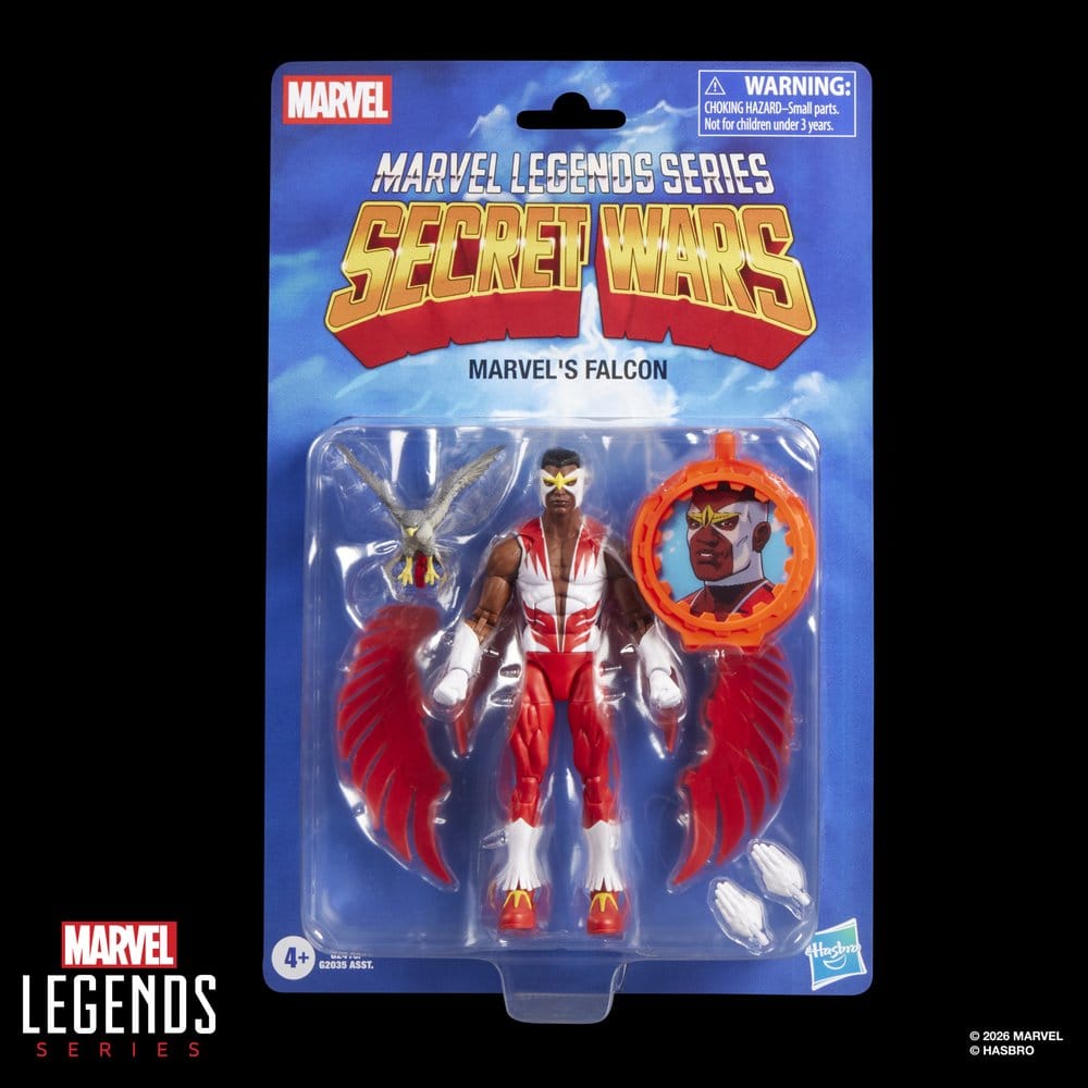 🧪 LAB | SU ORDINAZIONE Secret Wars Marvel Legends Action Figure Marvel's Falcon 15 cm