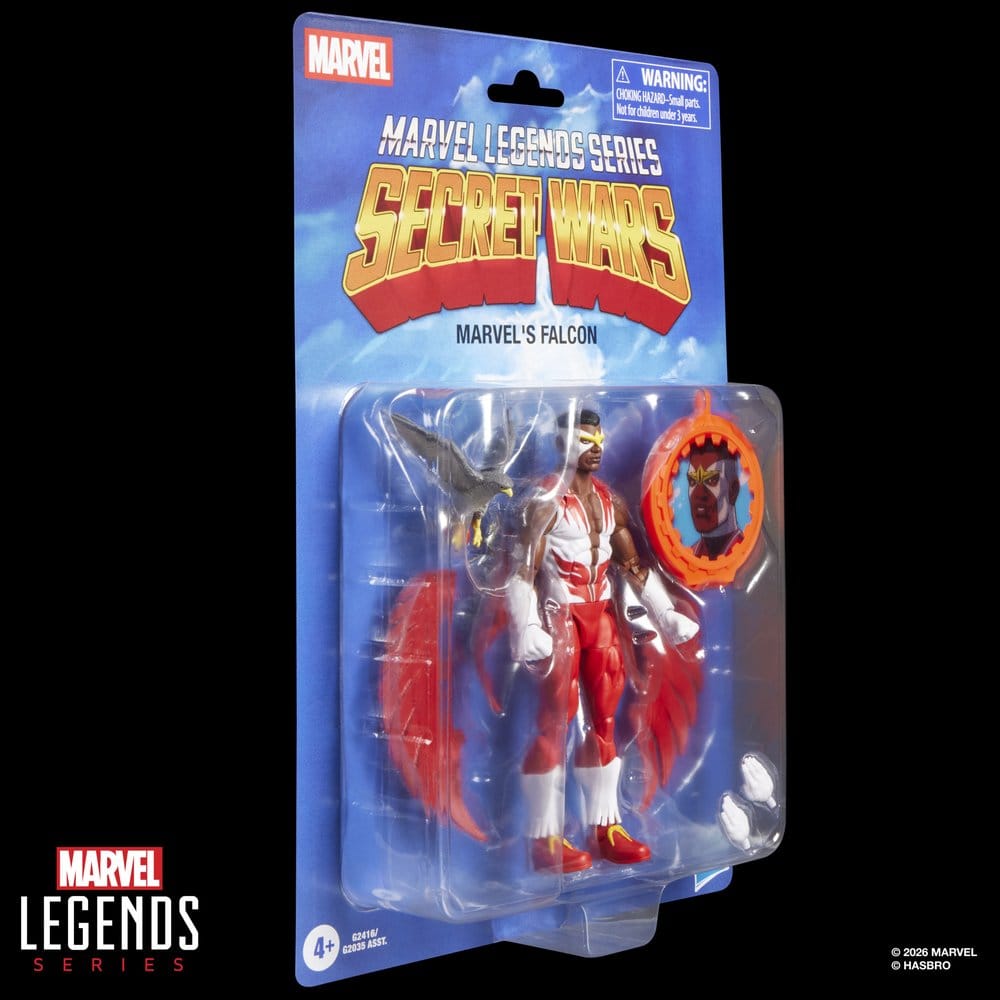 🧪 LAB | SU ORDINAZIONE Secret Wars Marvel Legends Action Figure Marvel's Falcon 15 cm