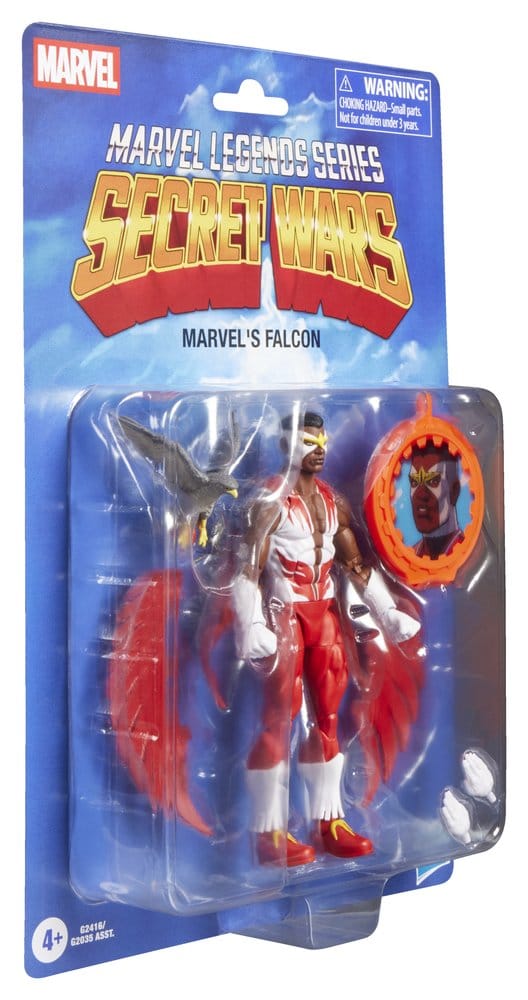 🧪 LAB | SU ORDINAZIONE Secret Wars Marvel Legends Action Figure Marvel's Falcon 15 cm