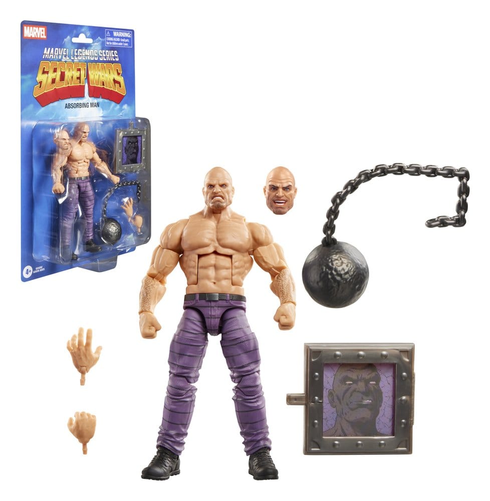 🧪 LAB | PREORDINE+ 12/2026 Secret Wars Marvel Legends Action Figure Absorbing Man 15 cm