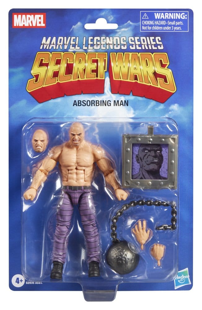 🧪 LAB | PREORDINE+ 12/2026 Secret Wars Marvel Legends Action Figure Absorbing Man 15 cm