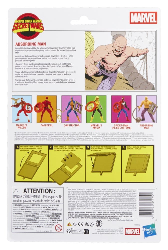 🧪 LAB | PREORDINE+ 12/2026 Secret Wars Marvel Legends Action Figure Absorbing Man 15 cm