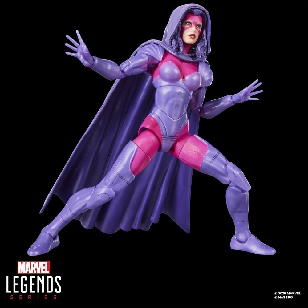 🧪 LAB | SU ORDINAZIONE Marvel Legends Action Figure Psylocke (BAF: Marvel's Box) 15 cm