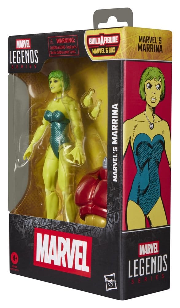 🧪 LAB | SU ORDINAZIONE Marvel Legends Action Figure Marvel's Marrina (BAF: Marvel's Box) 15 cm
