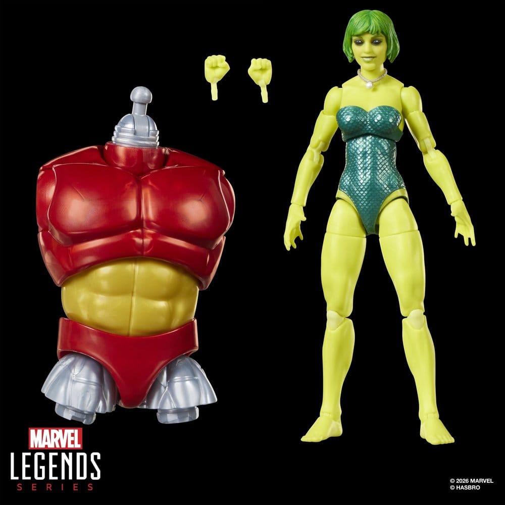 🧪 LAB | SU ORDINAZIONE Marvel Legends Action Figure Marvel's Marrina (BAF: Marvel's Box) 15 cm